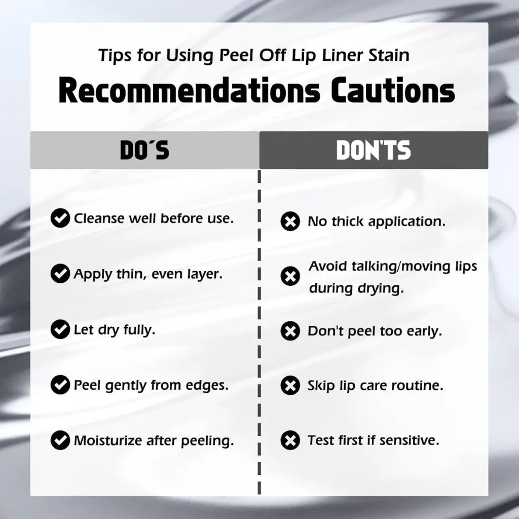 Peel Off Lip Liner Stain - Looply