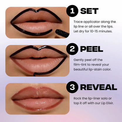 Peel Off Lip Liner Stain - Looply